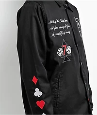 Primitive Royal Black Coaches Jacket