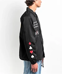 Primitive Royal Black Coaches Jacket