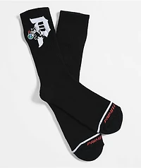 Primitive Savior Black Crew Socks