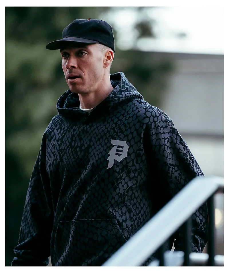 Primitive Scales Black Heavyweight Hoodie