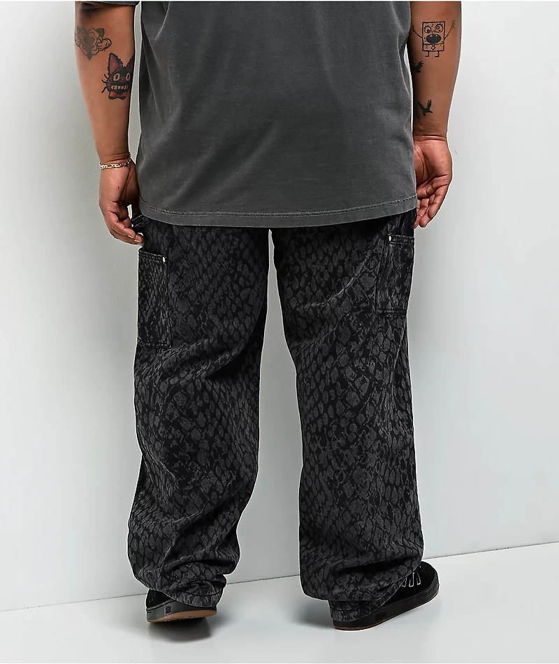 Primitive Scales Grey Carpenter Pants