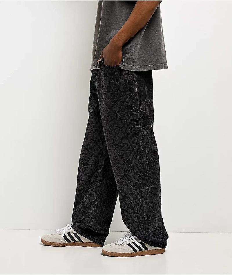Primitive Scales Grey Carpenter Pants