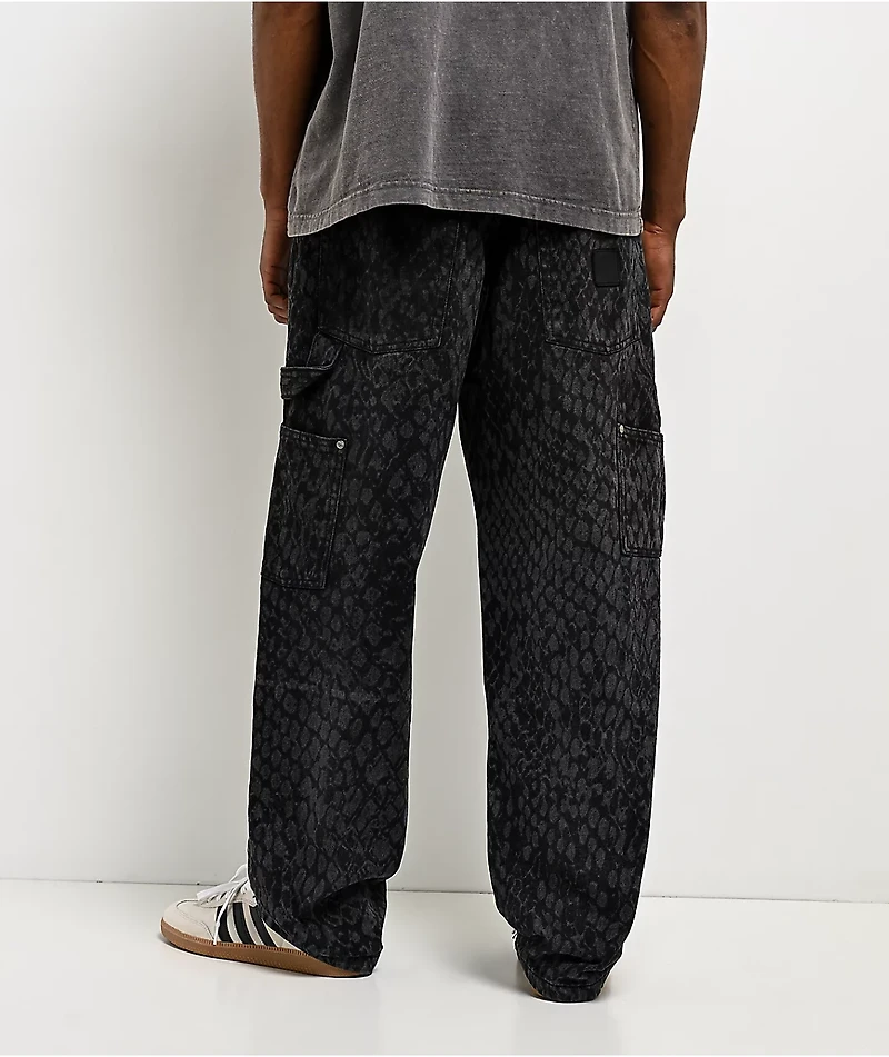 Primitive Scales Grey Carpenter Pants