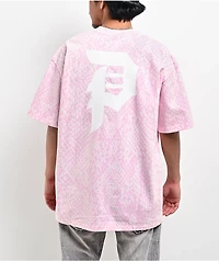 Primitive Scales Pink Heavyweight T-Shirt