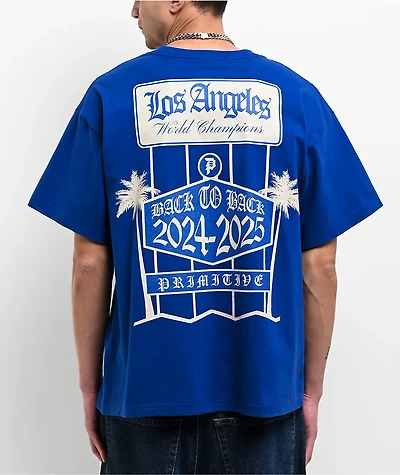 Primitive Score Royal Heavyweight T-Shirt