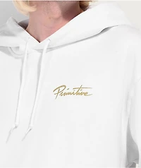 Primitive Shine White Hoodie