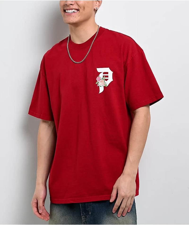 Primitive Shooter Red Heavyweight T-Shirt