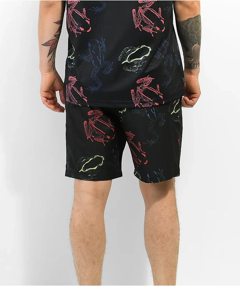 Primitive Sonora Black Board Shorts