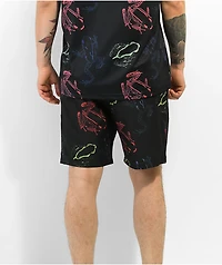 Primitive Sonora Black Board Shorts