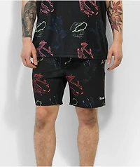 Primitive Sonora Black Board Shorts