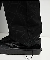 Primitive Spin Black Fleece Sweatpants