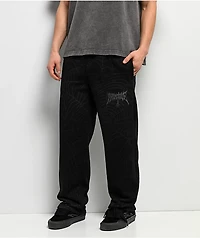 Primitive Spin Black Fleece Sweatpants