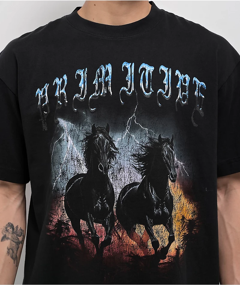 Primitive Storm Black T-Shirt