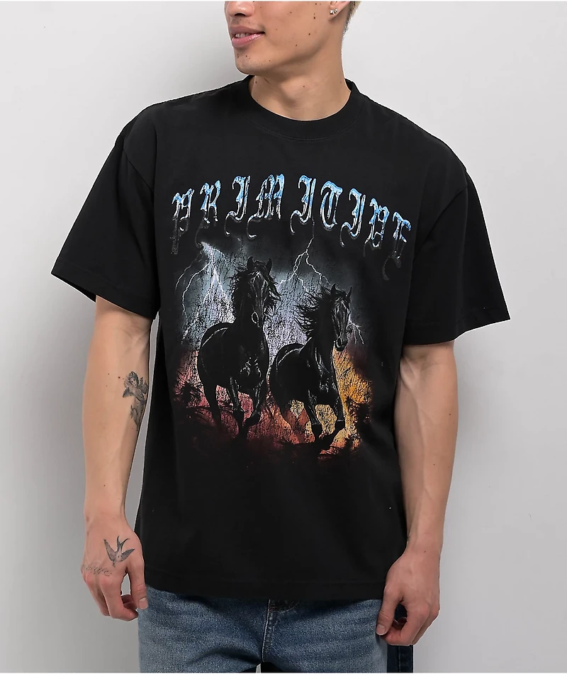 Primitive Storm Black T-Shirt