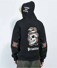 Primitive Streets Black Zip Hoodie