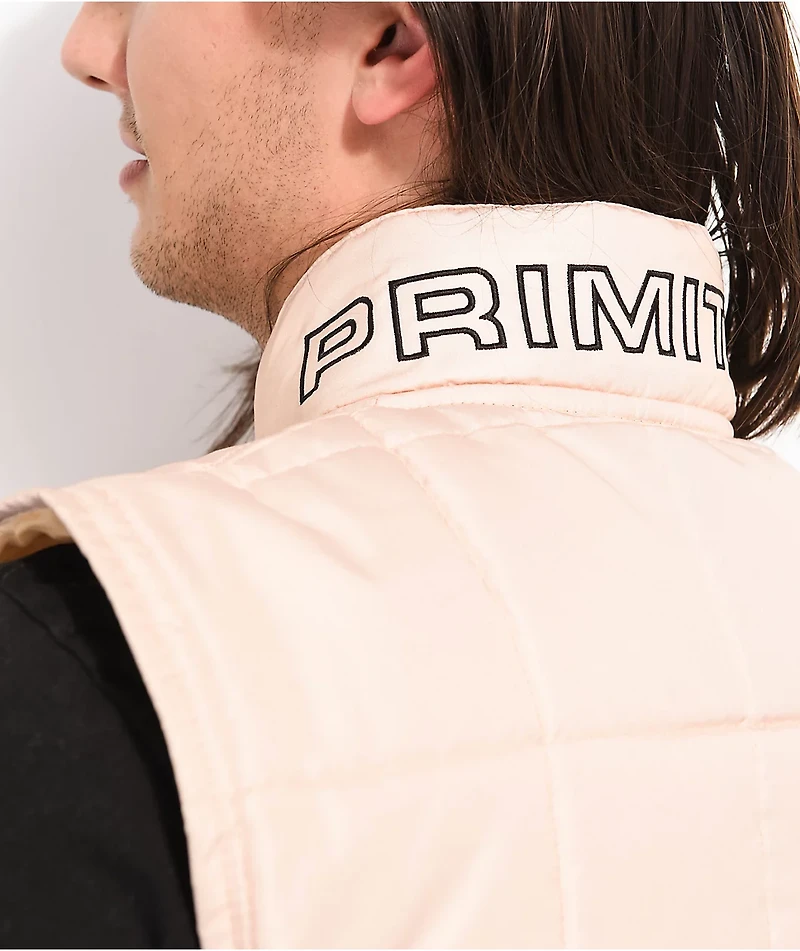 Primitive Taylor Beige Puffer Vest