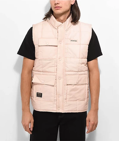 Primitive Taylor Beige Puffer Vest