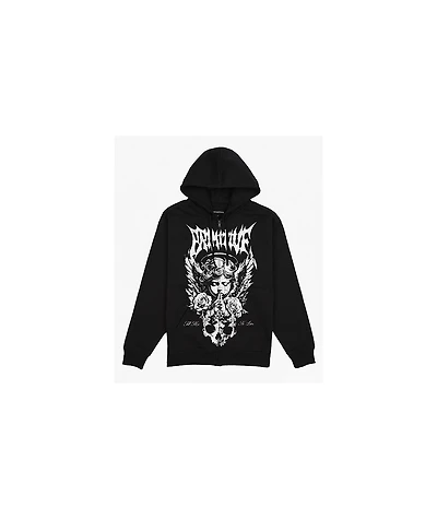 Primitive Thinker Black Zip Hoodie