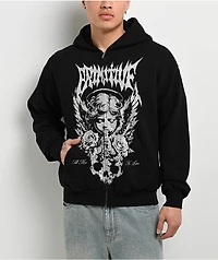 Primitive Thinker Black Zip Hoodie