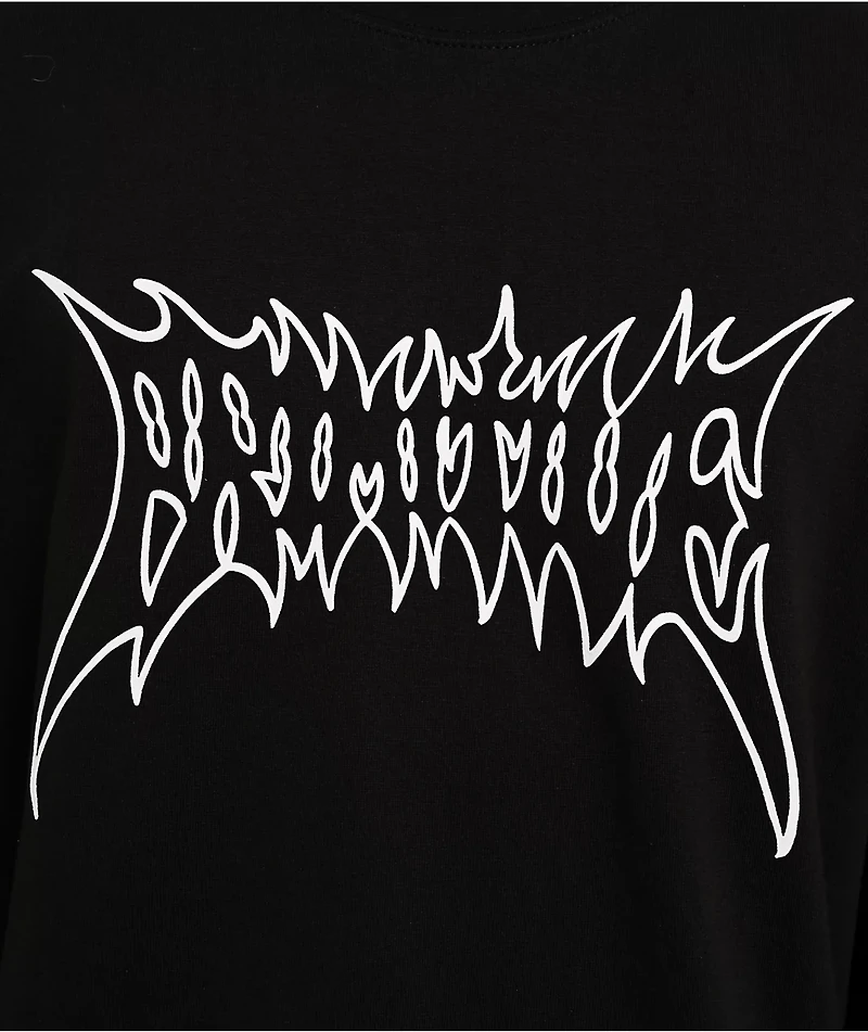 Primitive Threat Black 2Fer Long Sleeve T-Shirt