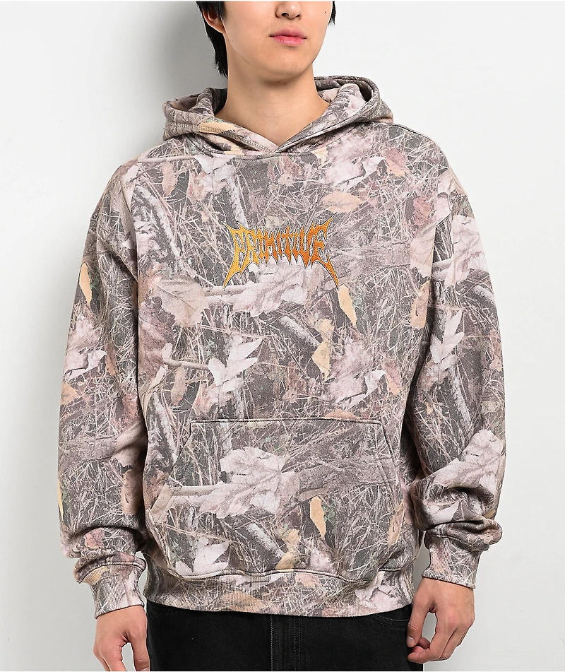 Primitive Threat Heavyweight Camo Hoodie