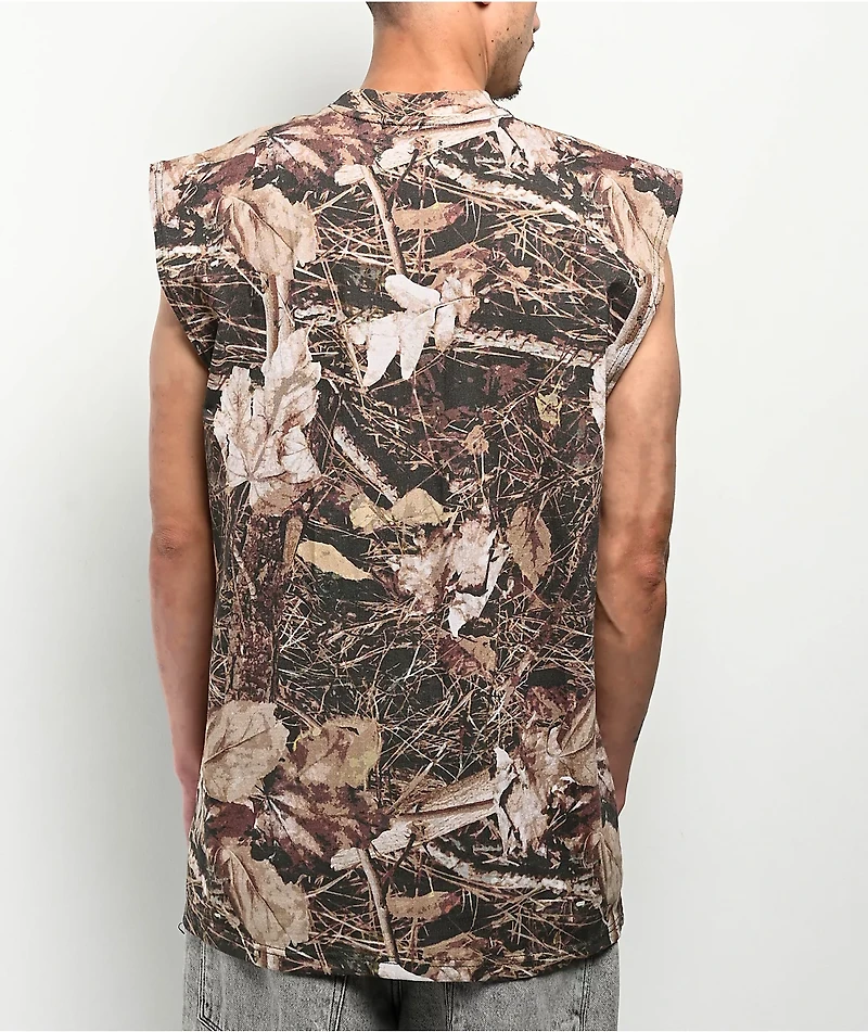 Primitive Threat Shaw Camo Heavyweight Tank Top