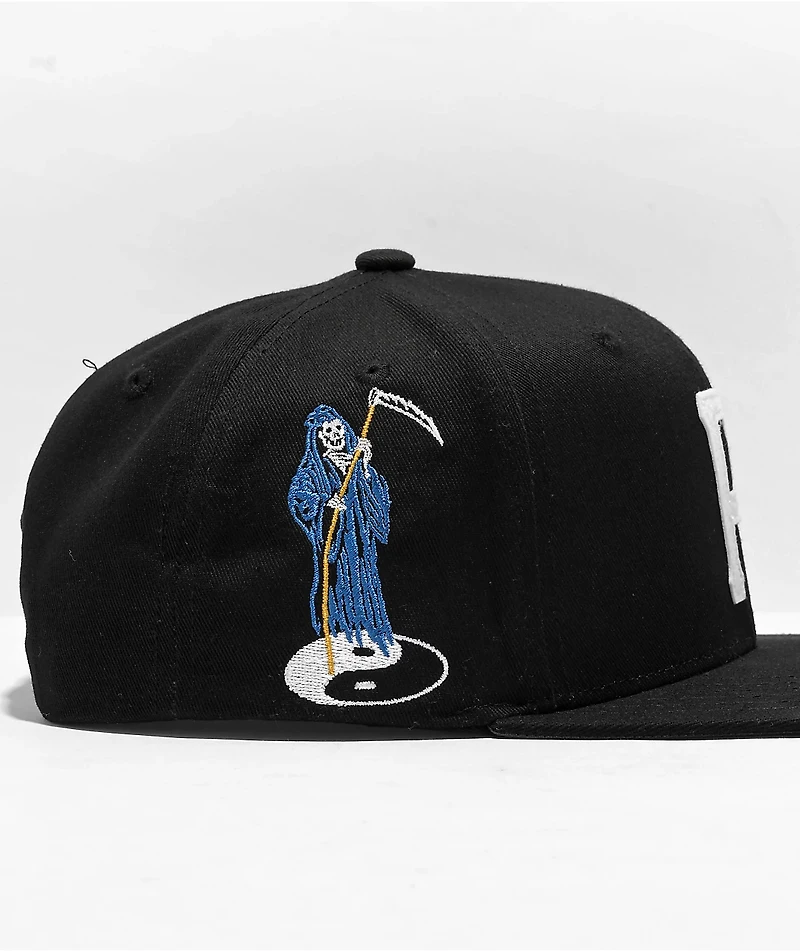Primitive Time Out Black Snapback Hat