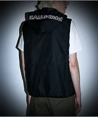 Primitive Titan Black Hooded Vest