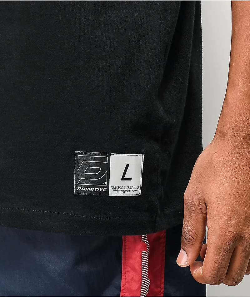 Primitive Tokyo Champion Black Baseball Jersey