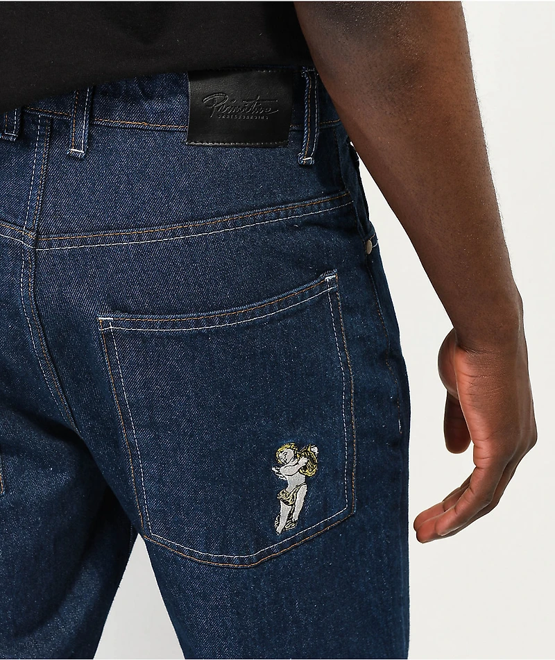 Primitive Union Dark Wash Denim Jeans