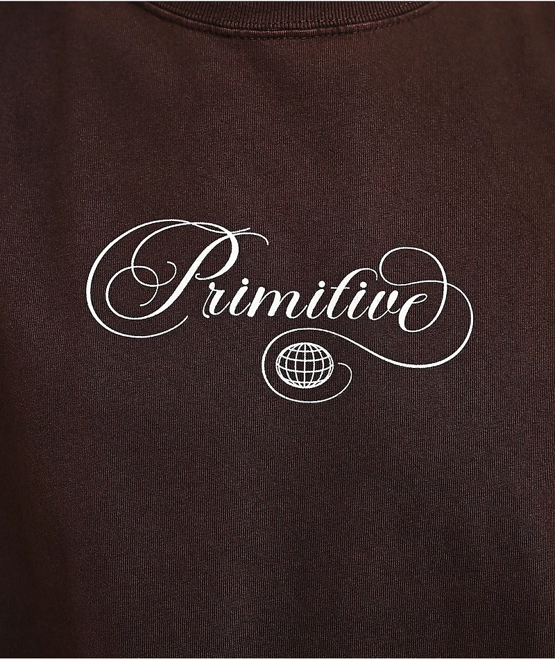 Primitive Veil Brown Heavyweight T-Shirt