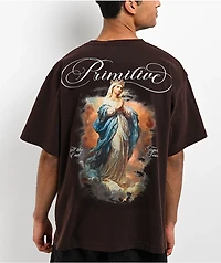 Primitive Veil Brown Heavyweight T-Shirt