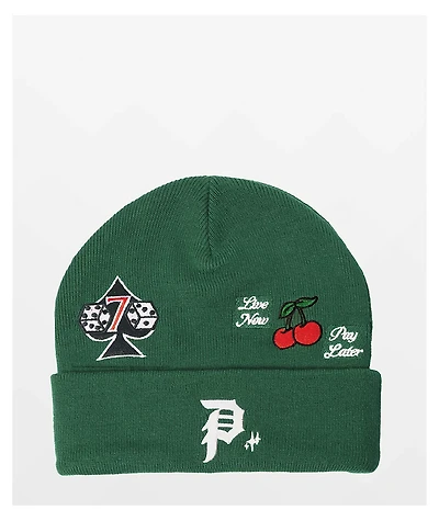 Primitive Winner Green Beanie