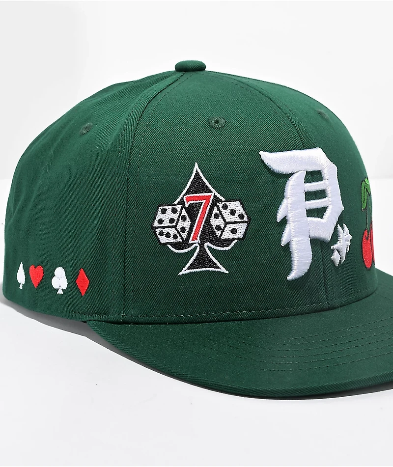 Primitive Winner Green Snapback Hat