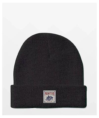 Primitive Wrangler Black Beanie