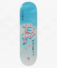 Primitive Yamashita Rising Dirty P 8.5" Skateboard Deck