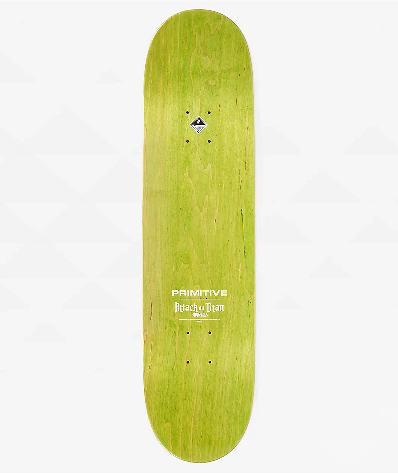 Primitive x Attack On Titan Rodriguez Colossal 8.25" Skateboard Deck