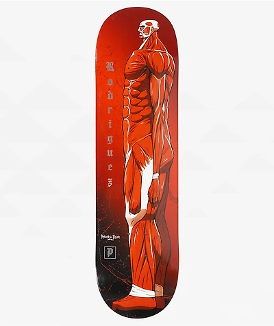 Primitive x Attack On Titan Rodriguez Colossal 8.25" Skateboard Deck