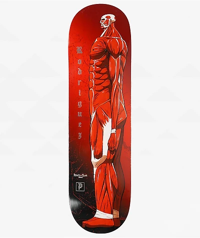 Primitive x Attack On Titan Rodriguez Colossal 8.5" Skateboard Deck