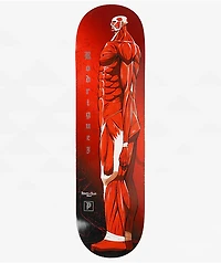 Primitive x Attack On Titan Rodriguez Colossal 8.5" Skateboard Deck