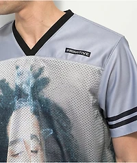 Primitive x Bob Marley Kaya Grey Mesh Jersey