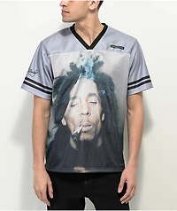 Primitive x Bob Marley Kaya Grey Mesh Jersey