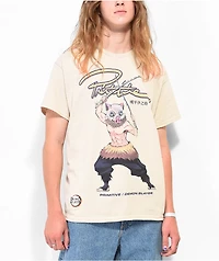 Primitive x Demon Slayer Inosuke Natural T-Shirt