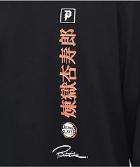 Primitive x Demon Slayer Kyojuro Black Long Sleeve T-Shirt