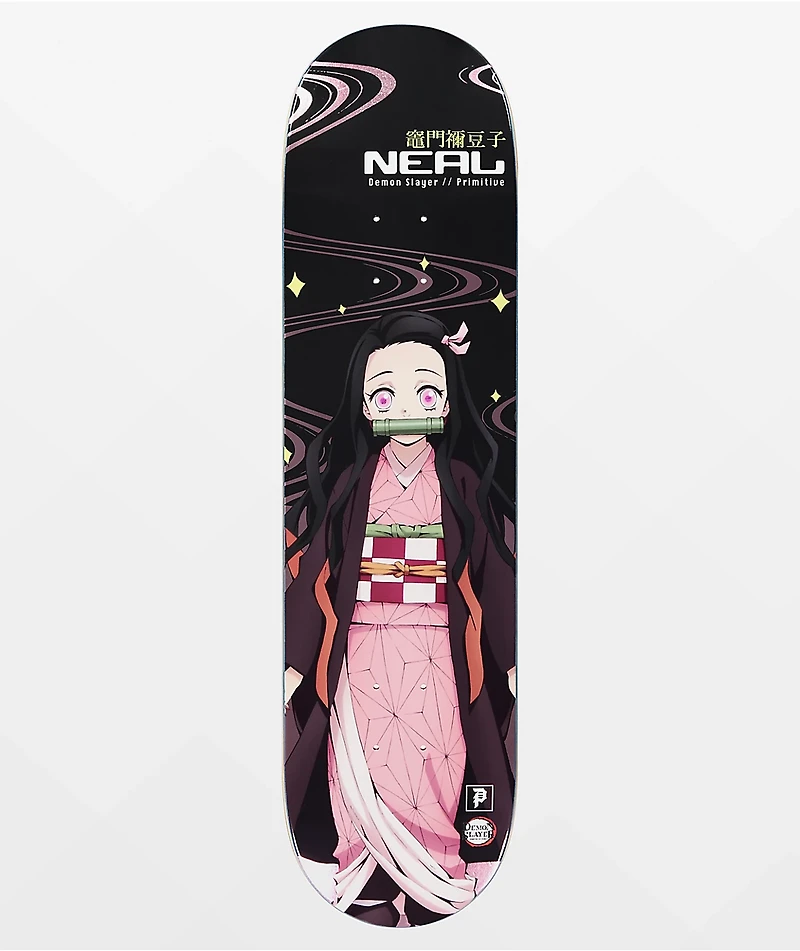 Primitive x Demon Slayer Neal Nezuko 8.1" Skateboard Deck
