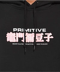 Primitive x Demon Slayer Nezuko Kamado Black Hoodie