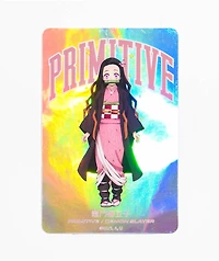 Primitive x Demon Slayer Nezuko Sticker