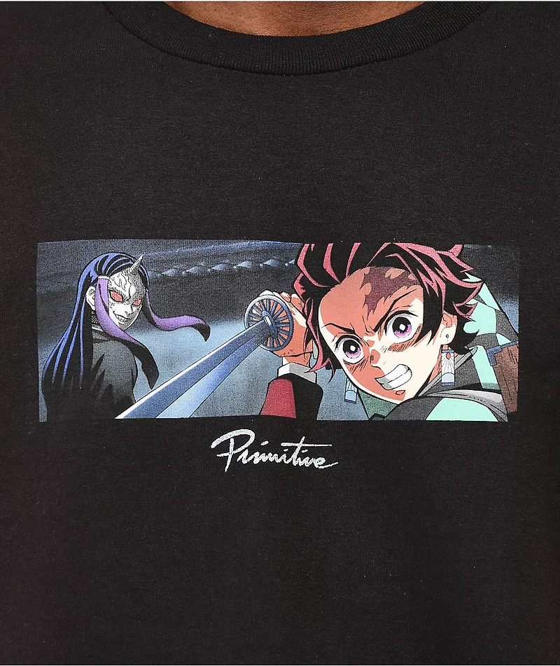 Primitive x Demon Slayer Showdown Black T-Shirt