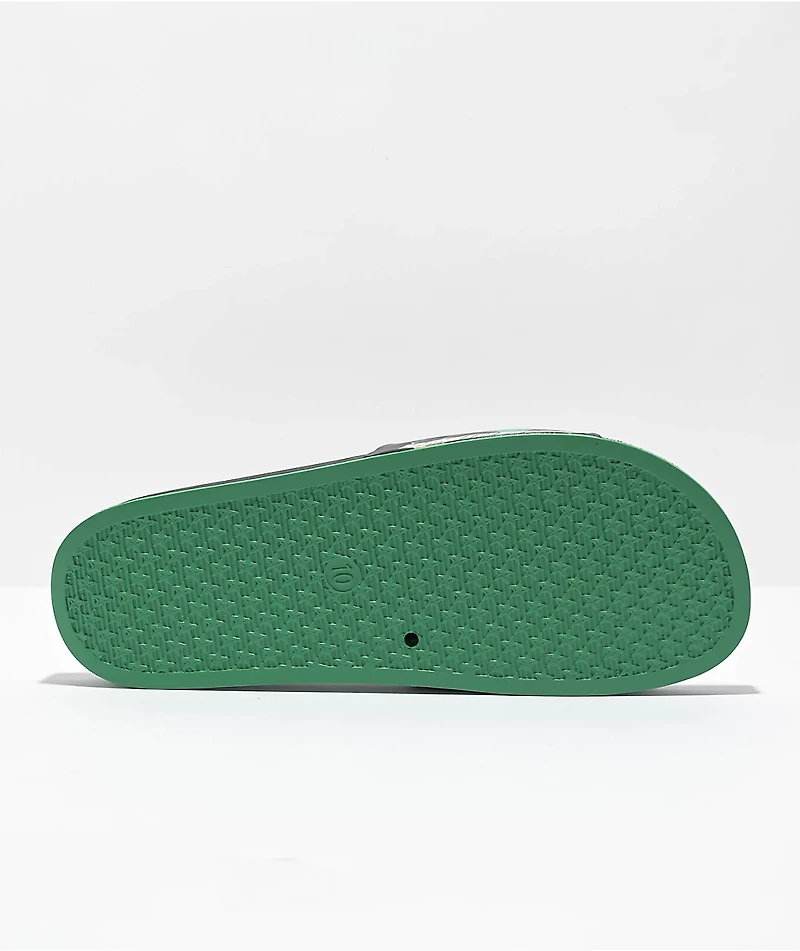 Primitive x Demon Slayer Tanjiro & Nezuko Black Slide Sandals