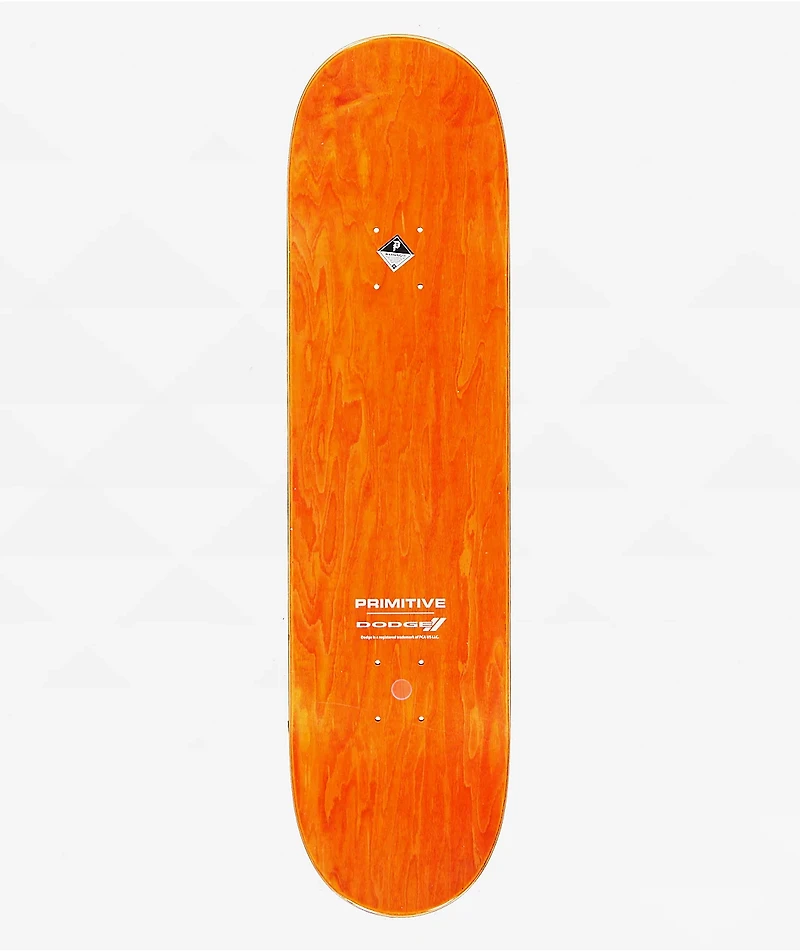 Primitive x Dodge Burnout 8.25" Skateboard Deck